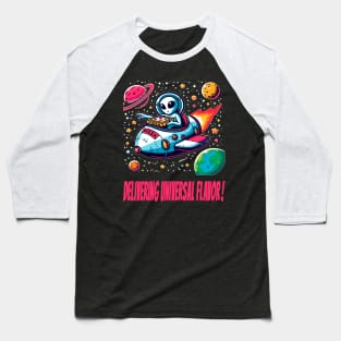 Galactic Pizza Express Baseball T-Shirt